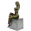 Image 9 : Painted Spelter Sculpture "Post Pugnam" Picault Bronze Statue Marble Base Figure