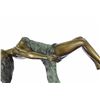 Image 2 : Bodybuilder Muscular bronze Figurine on marble base