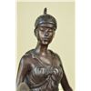 Image 3 : 12 LBS Tribute To Degas Little Ballerina Bronze Sculpture (21"X8")