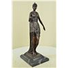 Image 4 : 12 LBS Tribute To Degas Little Ballerina Bronze Sculpture (21"X8")