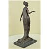 Image 5 : 12 LBS Tribute To Degas Little Ballerina Bronze Sculpture (21"X8")