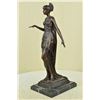 Image 7 : 12 LBS Tribute To Degas Little Ballerina Bronze Sculpture (21"X8")
