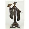 Image 8 : 23 LBS Buffalo Hunt Solid Bronze Statue on Marble base (13"X18")
