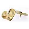 Image 2 : sterling silver heart shaped  vintage earrings