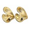 Image 3 : sterling silver heart shaped  vintage earrings