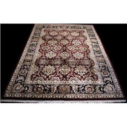 Absolutely stunning handmade floral mahal design Rug