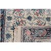 Image 2 : Stunning creme blue contemporary hand woven area Rug