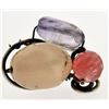 Image 2 : agate vintage sterling silver gemstone ring