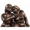 Image 2 : Nude Female and Male Bronze Statue