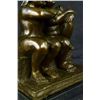 Image 2 : Nude Female and Male Bronze Statue