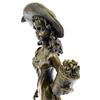 Image 2 : Patoue Souther Girl In Garden Bronze Statue