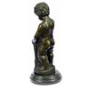 Image 8 : Nude Female and Male Bronze Statue