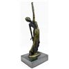 Image 6 : Belly Dancer Bronze Sculpture on marble base