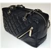 Image 4 : authentic designer channel black quilted leather purse
