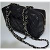 Image 6 : authentic designer channel black quilted leather purse