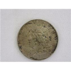 1924 silver coin peace one dollar