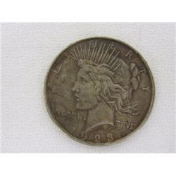 1923 silver coin peace one dollar