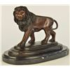 Image 8 : Lion Bronze Statue on marble base art Sculpture