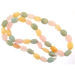 flashy Vintage multicolor crystal necklace