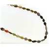 Image 1 : multi color tourmaline sterling silver necklace