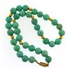 Image 2 : turquoise beads with gold tone clasp