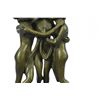 Image 3 : Hot Cast Three Graces Bronze Sculpture on marble base (8"X4")
