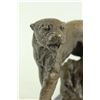 Image 3 : Cheetah Wildlife Bronze sculpture on marble base (7"X9")