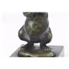 Image 2 : Bunny With Baby Bronze Statue (7"X4")