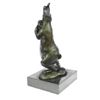 Image 6 : Bunny With Baby Bronze Statue (7"X4")