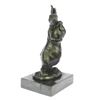 Image 9 : Bunny With Baby Bronze Statue (7"X4")