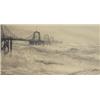 Image 1 : William Lionel Wyllie, RA (1851-1931) The Chain Pier, Brighton, signed lower left "W L Wyllie" etch.