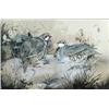 Image 1 : Janet Johnstone (exh.1880-1897) French Partridges signed lower left with initials "JJ" watercolour,.