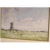 Image 1 : William Tatton Winter, RBA (1855-1928) Windmill at Pett, Sussex signed lower right with monogram "T.