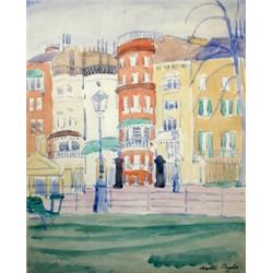 Walter Taylor (1860-1943) Park Lane, 1920 signed lower right "Walter Taylor" watercolour, 38 x 31cm.