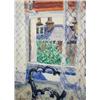 Image 1 : Walter Taylor (1860-1943) View across the Rooftops from a Window signed lower left  "Walter Taylor".