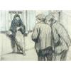 Image 1 : William Conor OBE, RHA, PRUA,ROI (Irish, 1881-1968) Chaffin signed lower left "William Conor" black.