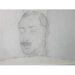 Augustus John, OM, RA (1878-1961) Portrait of Villiers David, Esq (1907-1985) pencil, 23 x 35cm £30.