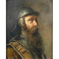 Dutch School (19th Century) Portrait of a Soldier oil on panel, 34 x 28cm £250-350...