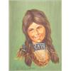 Image 1 : Adam Sherriff Scott, RCA (Canadian, 1887-1980) An Indian Girl signed lower left "A Sherriff Scott,..