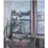 Image 1 : Catherine Goodman (British, 20th Century) View from the Attic, St Mary of Angels signed lower right.