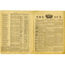 The Sun, 1833 - Issue #1.