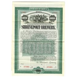 Shreveport Brewery, 1905 Specimen Bond