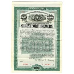 Shreveport Brewery, 1905 Specimen Bond