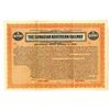 Image 1 : Canadian Northern Railway, 1918 Specimen Bond