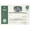 Image 1 : American Broadcasting Co., Inc., 1983 Specimen Stock Certificate