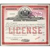 Image 1 : New York State Steamboat Inspectors' License to Engineers Specimen.
