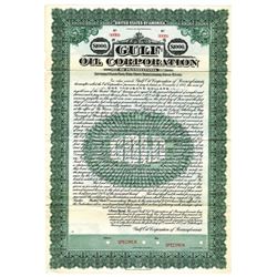 Gulf Oil Corp., 1922 Specimen Bond