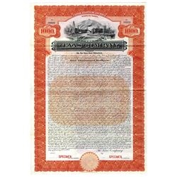 Texas Co., 1909 Specimen Bond