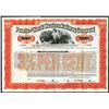 Image 1 : Peoria and North Western Railway Co., 1901 Specimen Bond.