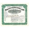 Image 1 : Seattle-Tacoma Short Line, 1908-1911 Issued Stock Certificate